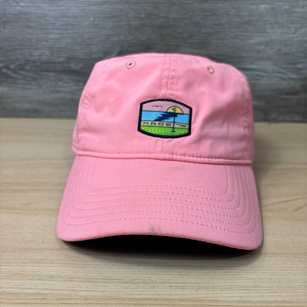 Taylormade Hat Cap Strap Back Womens One Size Pink Golf Performance Made 79‎